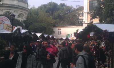 Christkindlmarkt bei Tag